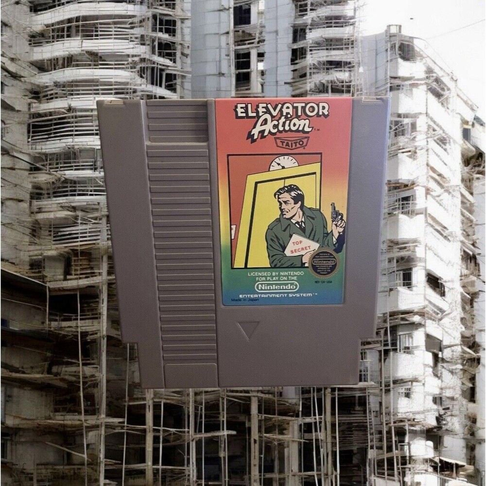 Elevator Action (Nintendo Entertainment System, NES) Authentic Fast S/H
